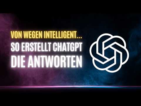 Woher weiß ChatGPT das alles? So erstellt die KI ihre Antworten | Token Vorhersage einfach erklärt