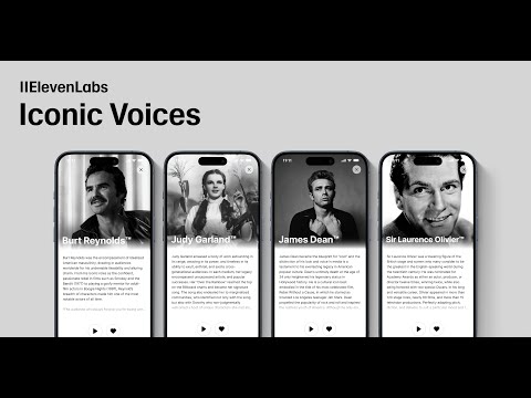 ElevenLabs Iconic Voices - Judy Garland