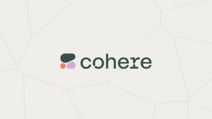 Cohere Logo auf hellem Hintergrund